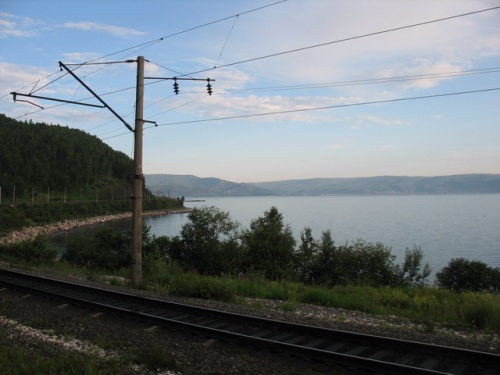 Байкал. Вид из окна поезда