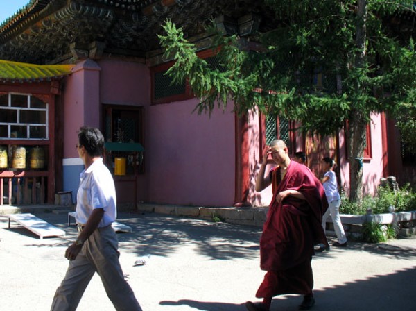 В монастыре Гандан. Улан-Батор