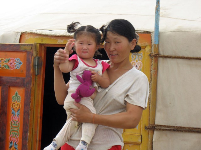 Люди Монголии