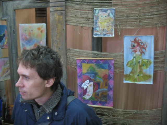 Наш друг Сережа из Ярославля в галерее "Оберег"