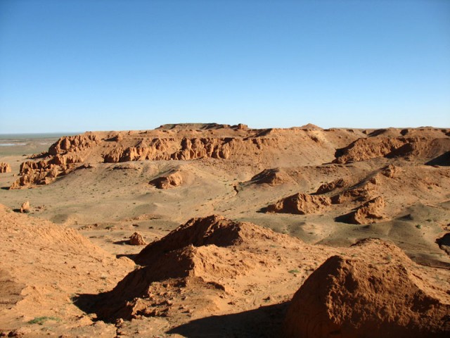 В Баянзаге. Пустыня Гоби, Монголия