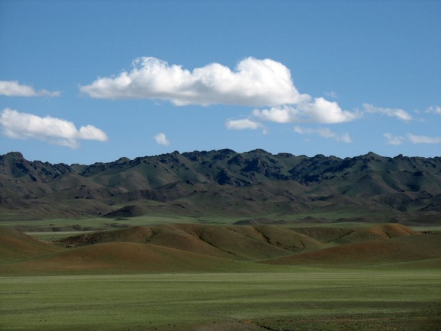 Монгольские просторы