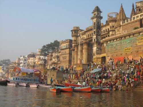 Гхаты Варанаси Гхаты Варанаси
