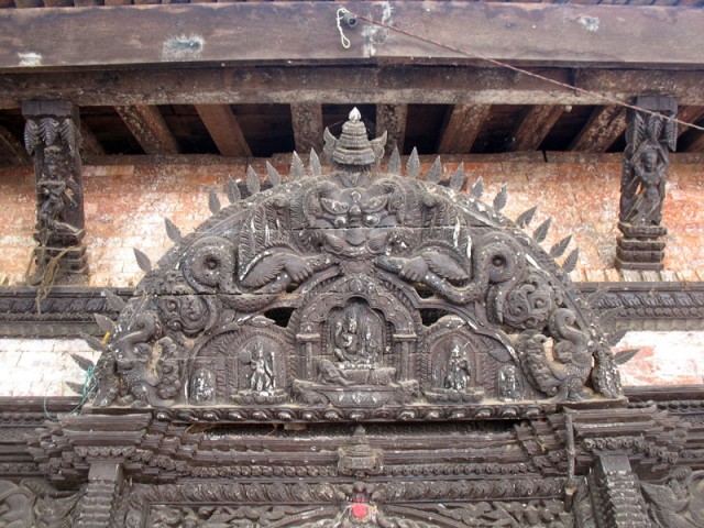 Индуистский храм-пагода Вишну в Палпе...