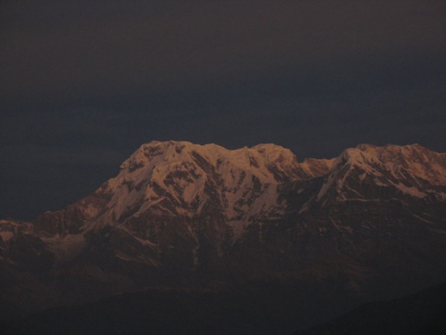 Рассвет над Аннапурной, Непал