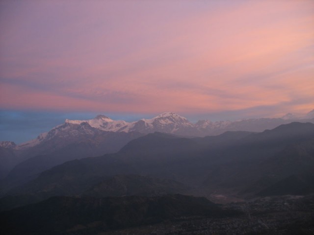 Рассвет над Аннапурной, Непал