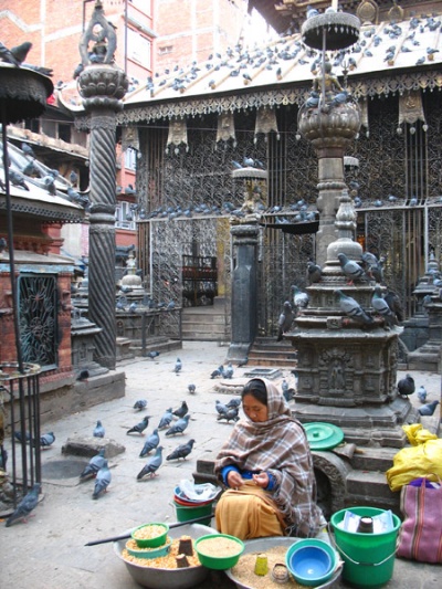 Голубиный храм, Катманду