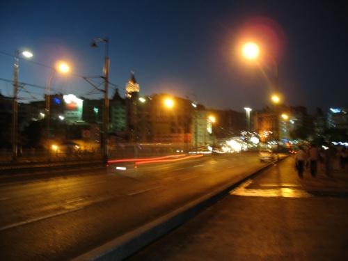 Ночной Галатский мост