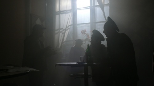 В пивной. Репетиция. В пивной. Репетиция.