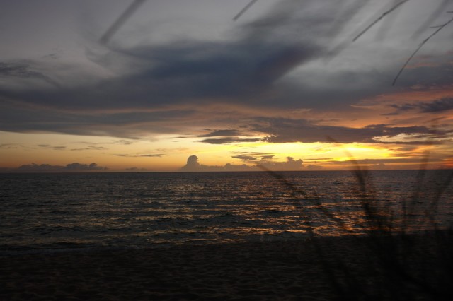закаты на остров Фуко-уко