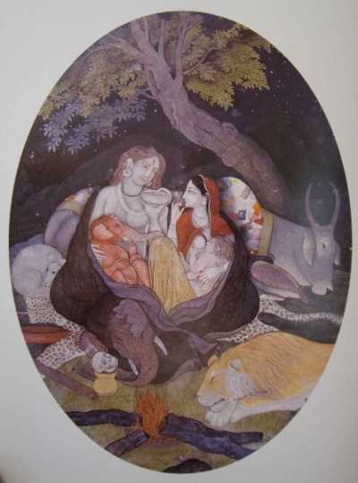 Shiva Parvati Ganesh Kartikeya