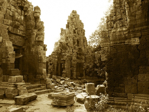 Ват Банан, окрестности Батамбанга, Камбоджа