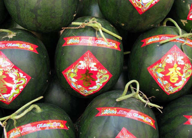 Новогодние арбузы Новогодние арбузы