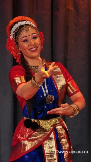 Kuchipudi, Indian fusion by Elena Tarasova, Apsara Dance Theatre