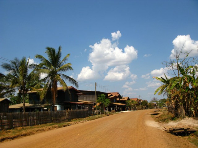 Деревня. Центральный Лаос