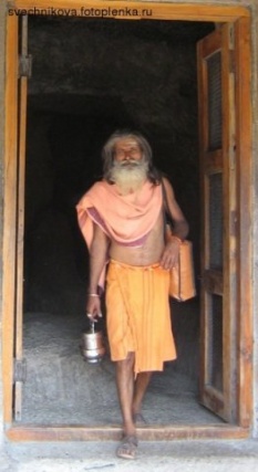 Садху в Аджанте Садху в Аджанте