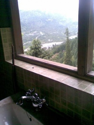 Вид из туалета Шимы( Васишт)