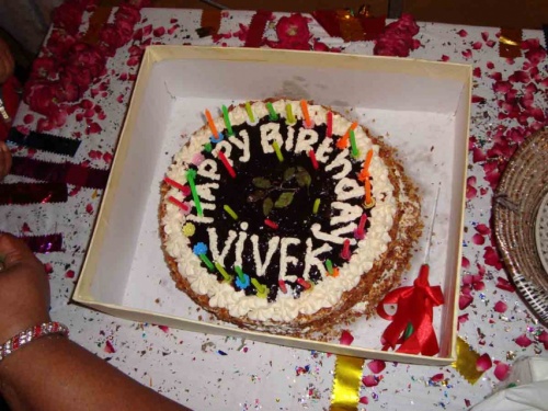 Торт который дети подарили Вивеку