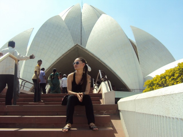 . .      Lotus Temple