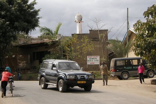 Мечеть в центре Африки Мечеть в центре Африки