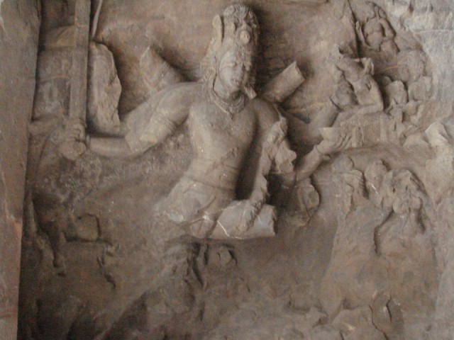 Шива, убивающий демона Андхаку