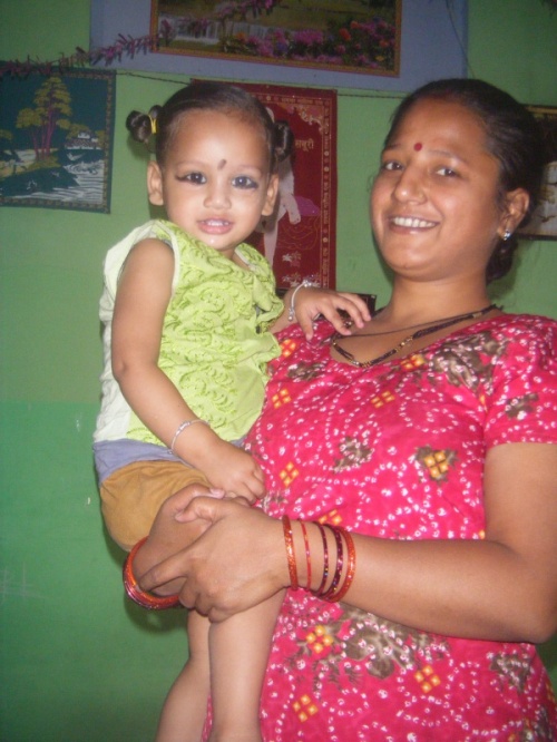 Nest cafe owner's wife and daughter