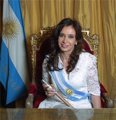 президент аргентины Кристина Фернандес де Киршнер