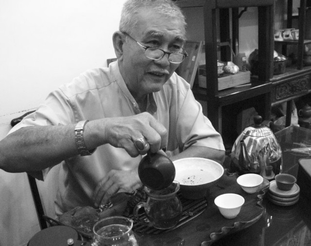 Мастер. (Чайная лавка в Куала Лумпуре, Малайзия)