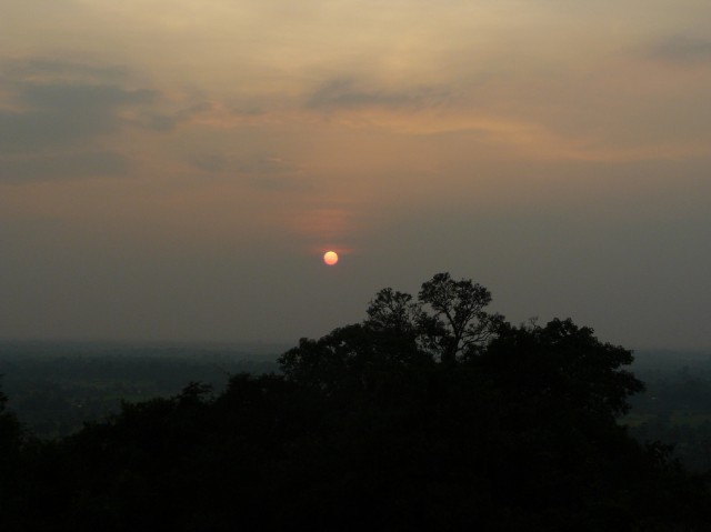 Закат в Ангкоре