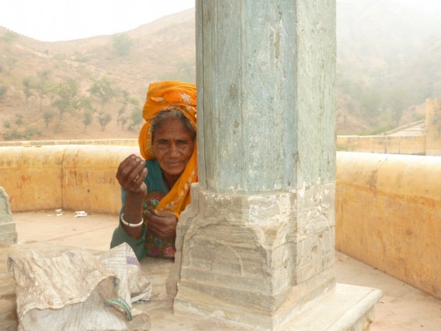 Old woman // Jaipur