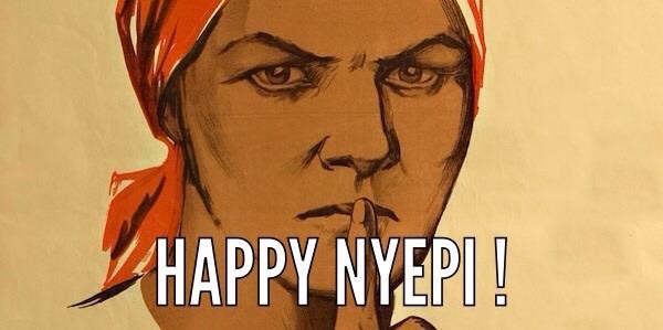 Happy Nyepi