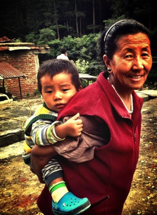 Тибетцы в Манали