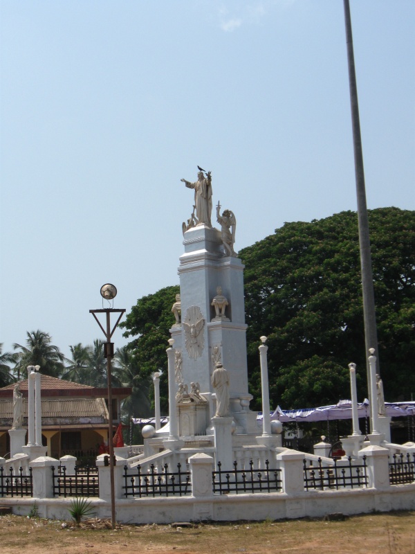 памятник Христу в южном Гоа