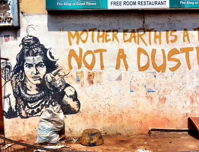 Mother Earth is a Temple, not a dustbin!
