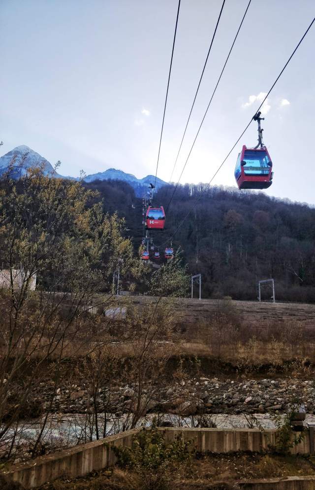 Канатка Красной поляны Канатка Красной поляны