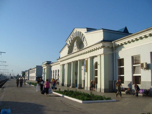 Мелитопольский вокзал.