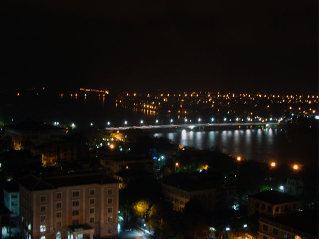 ночной Уэ с 16-го этажа ночной Уэ с 16-го этажа