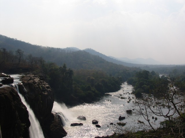    . Athirampally waterfalls