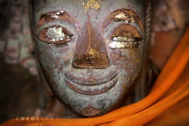 Buddha. Sisaket Temple. Vientiane. Laos.