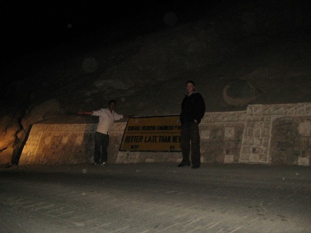      - "better late then never"  -)))))