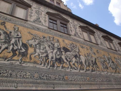 Дрезден. Настенная живопись