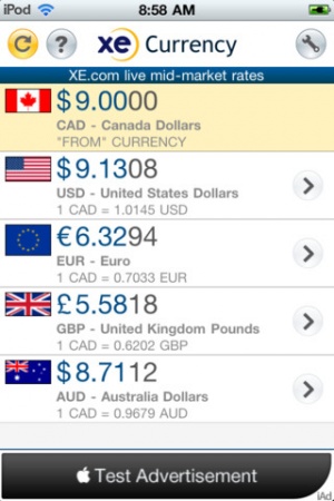 Currency  iPhone