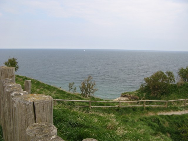 Вид с внешней стены Арконы на Балтийское Море