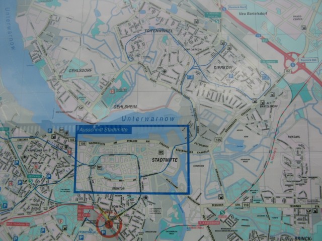      ,    (Stadtmitte),   ,  ,    (Dierkower Kreuz)