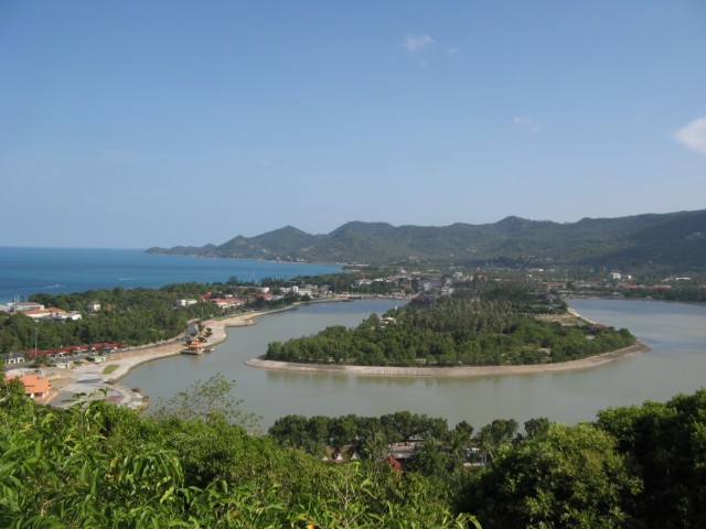 Кхао Хуа Йук. Вид на Чавенг и Чавенгское озеро