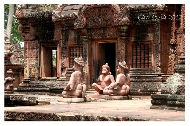 Ванары. Бантей Срей. Ванары. Бантей Срей.