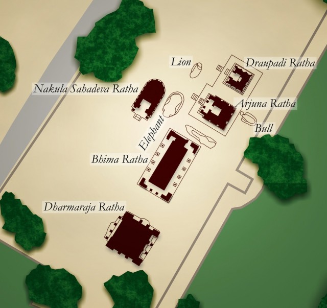 Мамаллапурам. Храм колесниц - 15