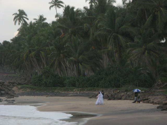 Свадьба на пляже в Синигаме