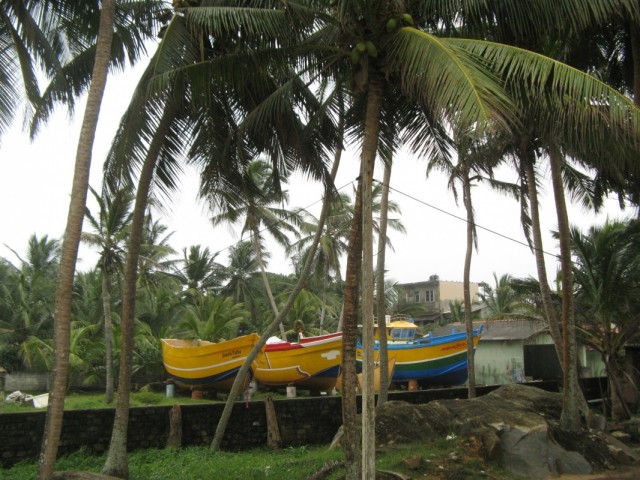 Рыбацкие лодки в Додандуве