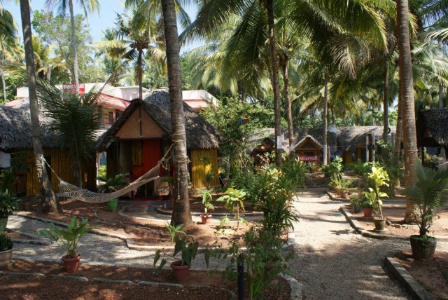 Bamboo village